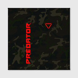 Холст квадратный Predator Military, цвет: 3D-принт — фото 2