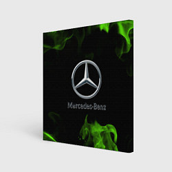 Холст квадратный Mercedes, цвет: 3D-принт