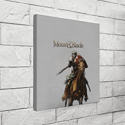 Холст квадратный Mount and Blade, цвет: 3D-принт — фото 2