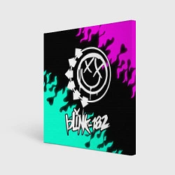 Холст квадратный Blink-182 5, цвет: 3D-принт