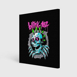 Холст квадратный Blink-182 8, цвет: 3D-принт