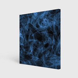 Холст квадратный Синий дым, цвет: 3D-принт