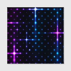 Холст квадратный STAR NEON, цвет: 3D-принт — фото 2
