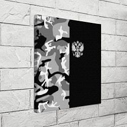 Холст квадратный Россия камуфляж, цвет: 3D-принт — фото 2