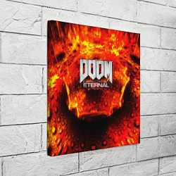 Холст квадратный Doom Eternal, цвет: 3D-принт — фото 2