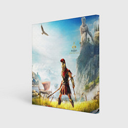 Холст квадратный AssassinS Creed Origins odyssey, цвет: 3D-принт