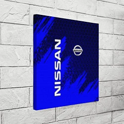 Холст квадратный NISSAN, цвет: 3D-принт — фото 2