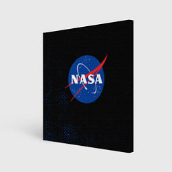 Холст квадратный NASA НАСА, цвет: 3D-принт