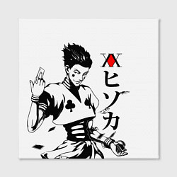 Холст квадратный Hunter x Hunter, Hisoka, цвет: 3D-принт — фото 2
