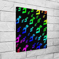 Холст квадратный JoJo Bizarre Adventure, цвет: 3D-принт — фото 2