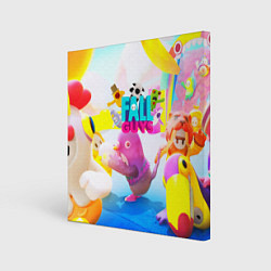 Холст квадратный FALL GAYS ФОЛЛ ГАЙС, цвет: 3D-принт
