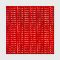 Холст квадратный Death note pattern red, цвет: 3D-принт — фото 2