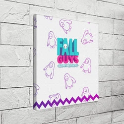 Холст квадратный Fall Guys, цвет: 3D-принт — фото 2