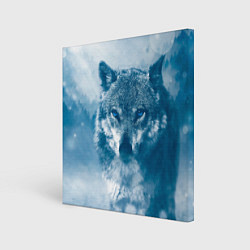 Картина квадратная Волк