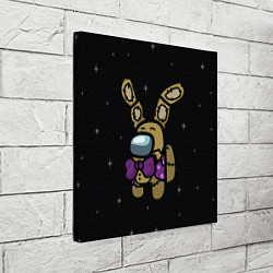 Холст квадратный AMONG US, цвет: 3D-принт — фото 2