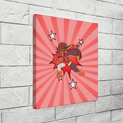 Холст квадратный Megumin Dabbing, цвет: 3D-принт — фото 2