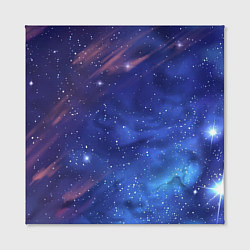 Холст квадратный Звёздное небо, цвет: 3D-принт — фото 2