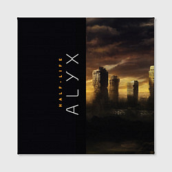 Холст квадратный Half-Life Alyx, цвет: 3D-принт — фото 2