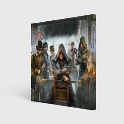 Холст квадратный Assassin’s Creed Syndicate, цвет: 3D-принт