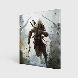 Холст квадратный Assassin’s Creed 3, цвет: 3D-принт