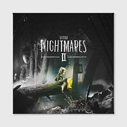 Холст квадратный LITTLE NIGHTMARES ЛИТЛ НАЙТМ, цвет: 3D-принт — фото 2