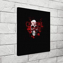 Холст квадратный Cannibal Corpse, цвет: 3D-принт — фото 2