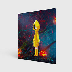 Холст квадратный Little Nightmares 2, цвет: 3D-принт