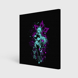 Холст квадратный GENSHIN IMPACT, ГАНЬ Ю, цвет: 3D-принт