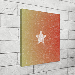 Холст квадратный Звезда АПВ 128КЗ, цвет: 3D-принт — фото 2