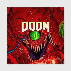 Холст квадратный DOOM Eternal, цвет: 3D-принт — фото 2