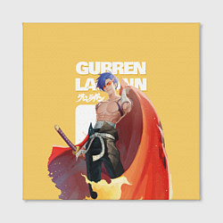 Холст квадратный Гуррен Лаганн Камина, цвет: 3D-принт — фото 2
