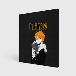 Холст квадратный Шоё Хината Haikyuu!!, цвет: 3D-принт