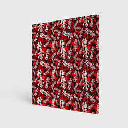 Холст квадратный Боевые Искусства, цвет: 3D-принт