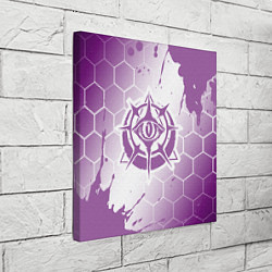 Холст квадратный New World - Ковенанты - Краска, цвет: 3D-принт — фото 2