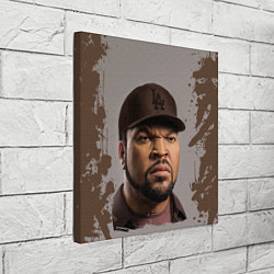 Холст квадратный Ice Cube Айс Куб Z, цвет: 3D-принт — фото 2