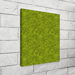 Холст квадратный Зеленый мраморный узор, цвет: 3D-принт — фото 2