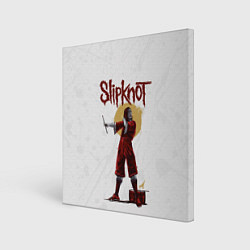 Холст квадратный SLIPKNOT СЛИПКНОТ Z, цвет: 3D-принт