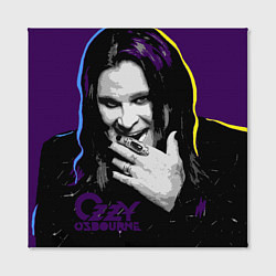 Холст квадратный Ozzy Osbourne, Оззи Осборн, цвет: 3D-принт — фото 2