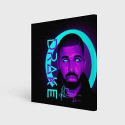 Холст квадратный Drake, цвет: 3D-принт
