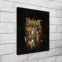 Холст квадратный Slipknot, цвет: 3D-принт — фото 2