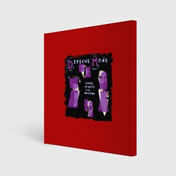 Холст квадратный Songs of Faith and Devotion - Depeche Mode, цвет: 3D-принт