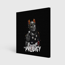 Холст квадратный THE PRODIGY FLINT, цвет: 3D-принт