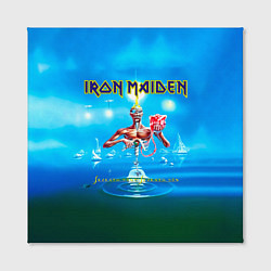 Холст квадратный Seventh Son of a Seventh Son - Iron Maiden, цвет: 3D-принт — фото 2