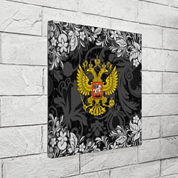 Холст квадратный Российская Федерация, цвет: 3D-принт — фото 2
