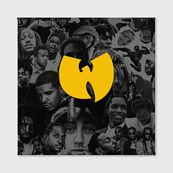 Холст квадратный WU-TANG CLAN ЛЕГЕНДЫ РЕПА, цвет: 3D-принт — фото 2