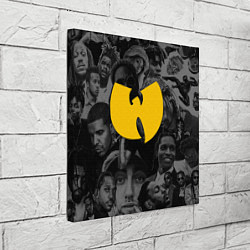 Холст квадратный WU-TANG CLAN ЛЕГЕНДЫ РЕПА, цвет: 3D-принт — фото 2