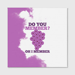 Холст квадратный А ты помнишь? Ох я помню Южный Парк, цвет: 3D-принт — фото 2