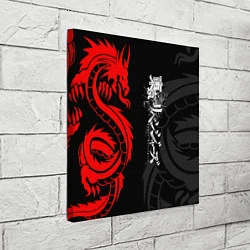Холст квадратный Токийские Мстители: Красный дракон, цвет: 3D-принт — фото 2