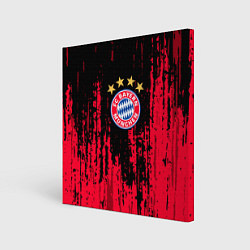 Холст квадратный Bayern Munchen: Бавария, цвет: 3D-принт