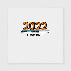 Холст квадратный 2022 загрузка, цвет: 3D-принт — фото 2